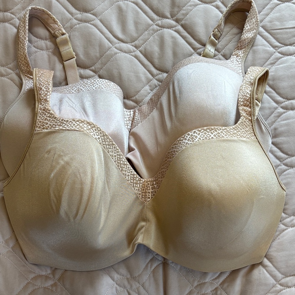 Warner's Nude Beige Smooth Full-Coverage T-Shirt Bra